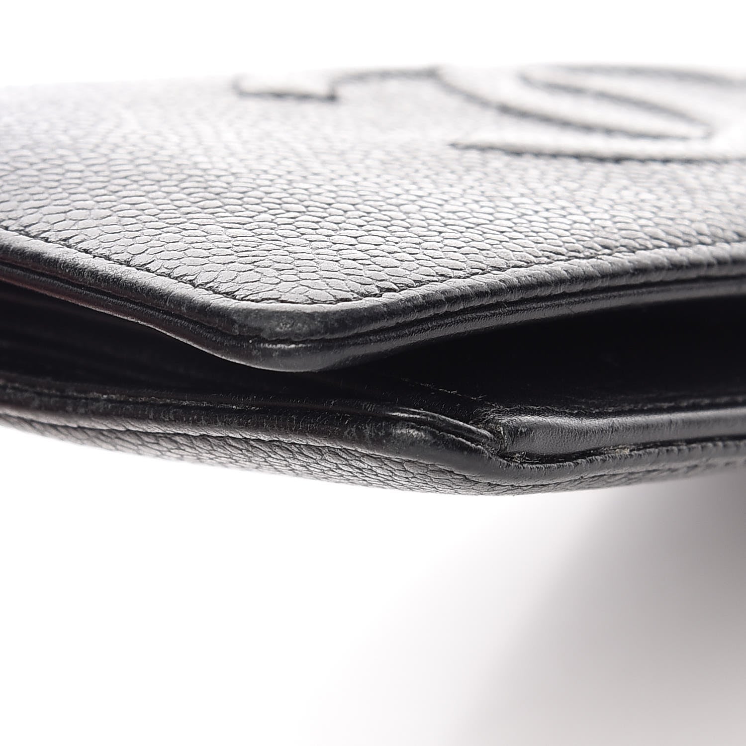 Chanel Caviar Timeless CC Yen Wallet Black 12 of 16