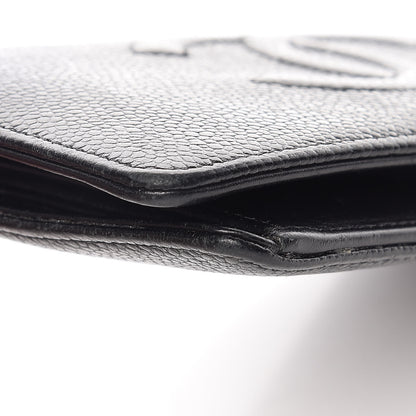 Chanel Caviar Timeless CC Yen Wallet Black 12 of 16