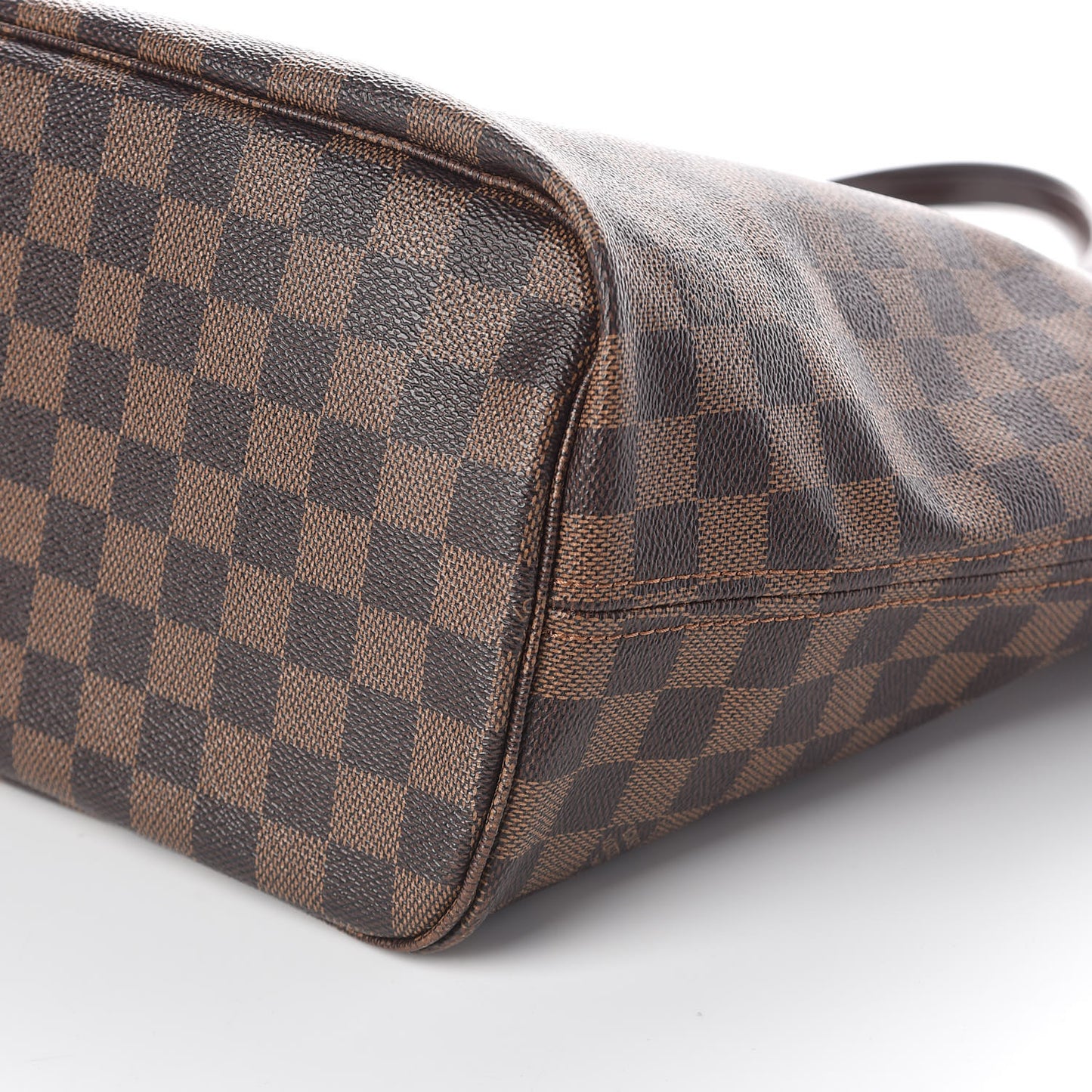 Damier Ebene Neo Neverfull MM Rose Ballerine