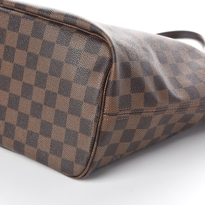 Louis Vuitton Damier Ebene Neo Neverfull MM Rose Ballerine 11 of 12