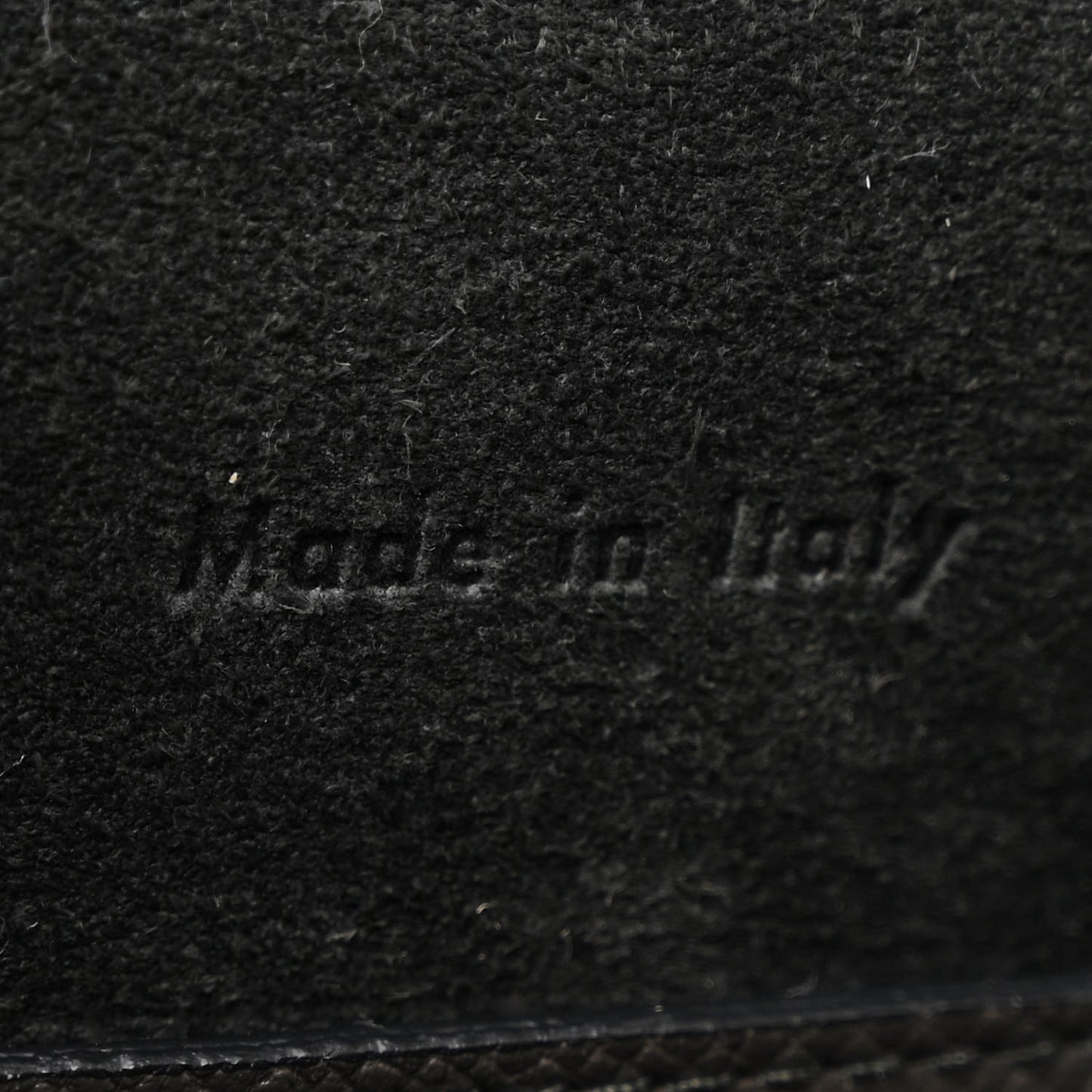 Baby Grained Calfskin Micro Belt Bag Grey