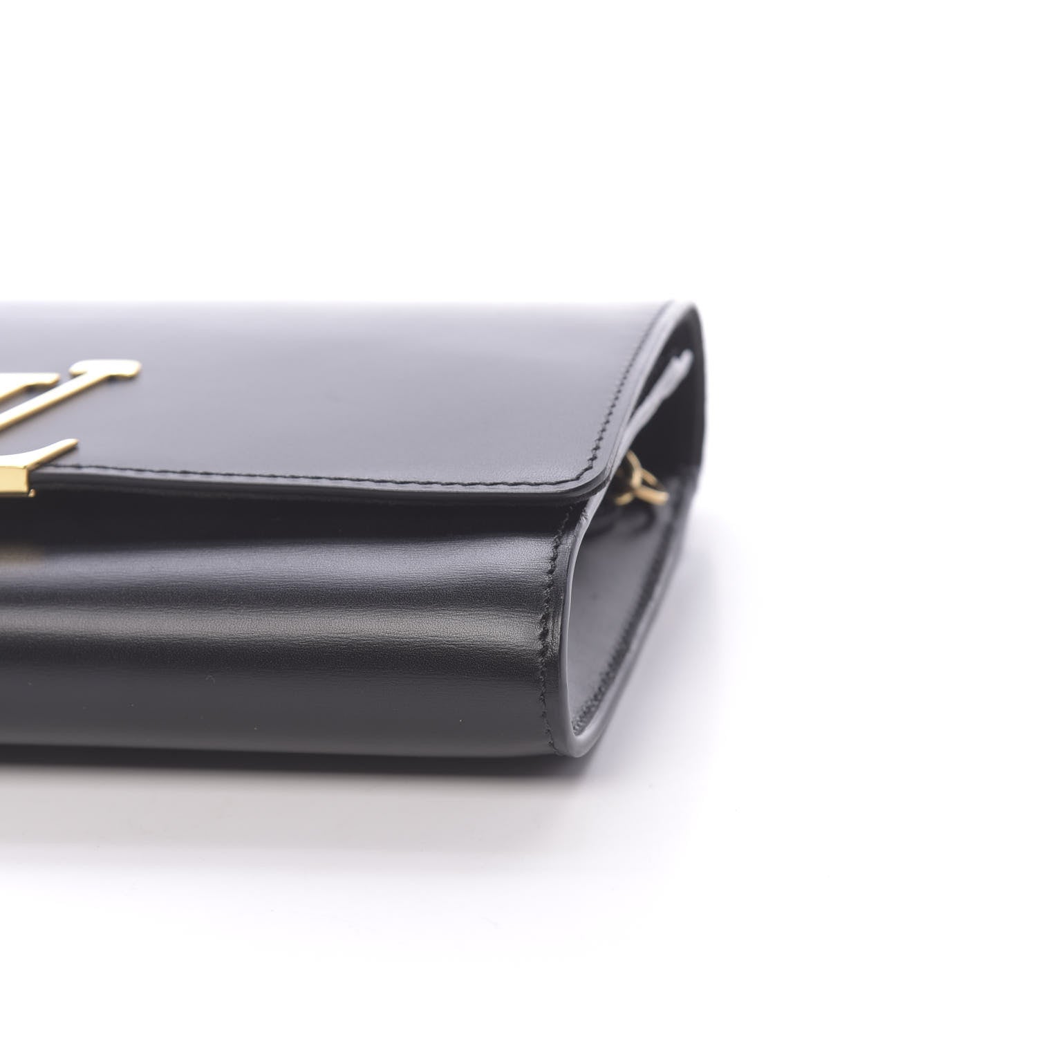 Louis Vuitton Calfskin Chain Louise GM Black 8 of 11