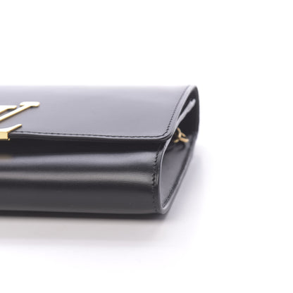 Louis Vuitton Calfskin Chain Louise GM Black 8 of 11