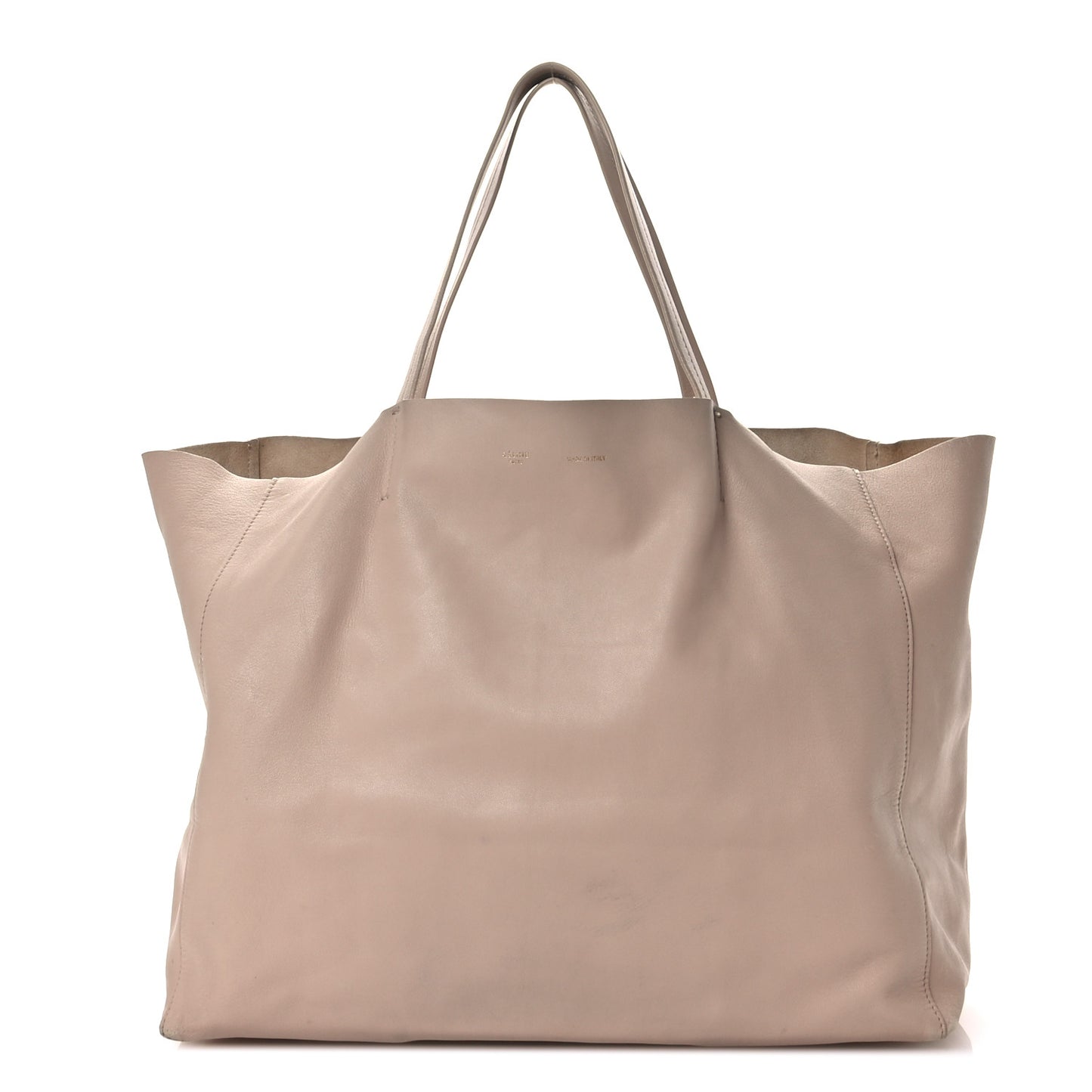 Lambskin Horizontal Cabas Beige