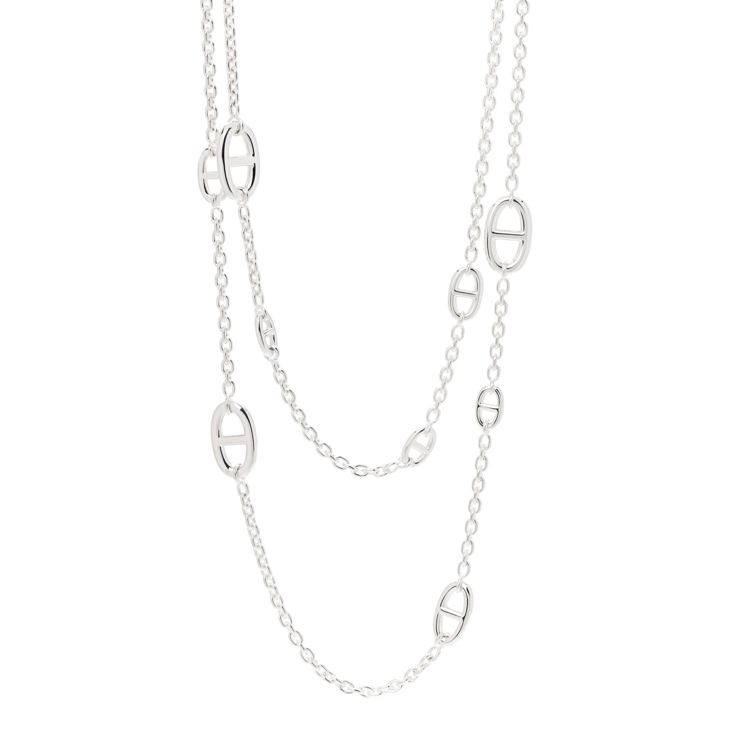 Sterling Silver Farandole Necklace 120