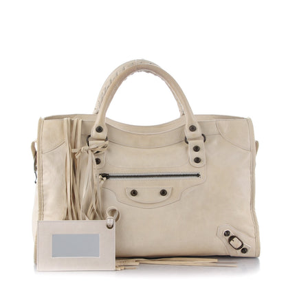 Balenciaga Chevre Classic Hardware City White 1 of 9