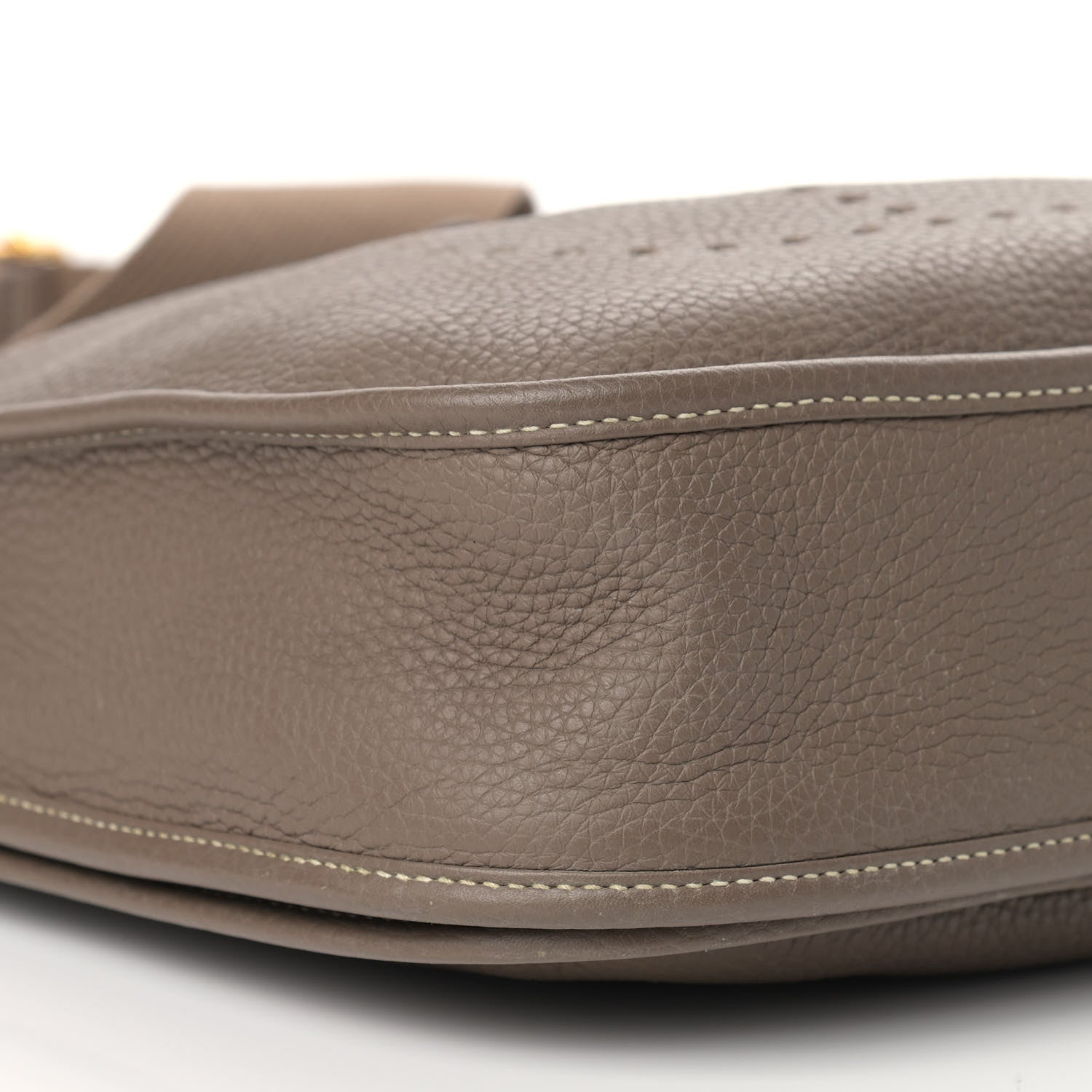 Hermes Taurillon Clemence Evelyne III PM Etoupe 7 of 14