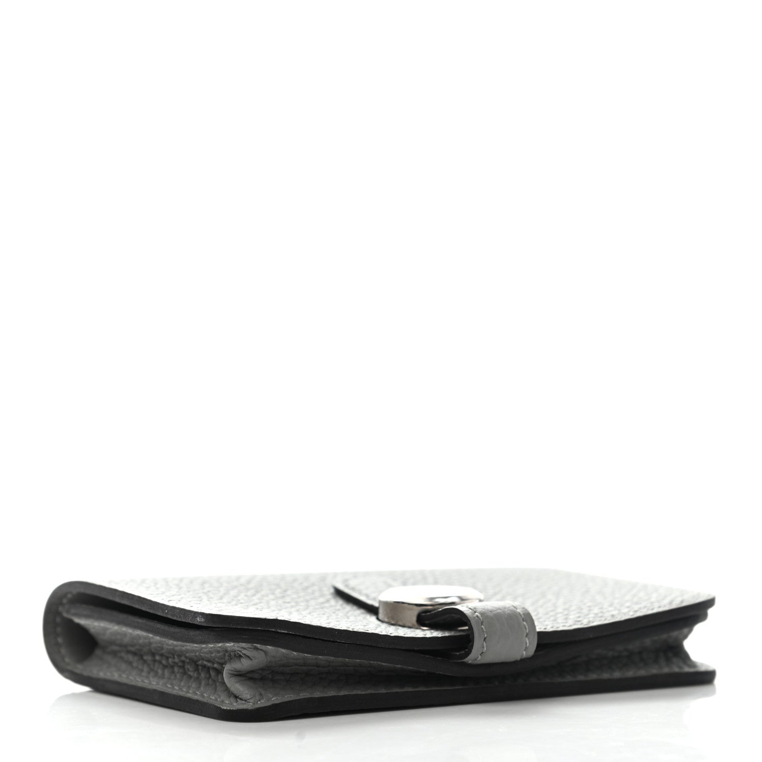 Hermes Togo Dogon Card Case Gris Mouette 4 of 9