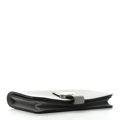 Hermes Togo Dogon Card Case Gris Mouette 4 of 9
