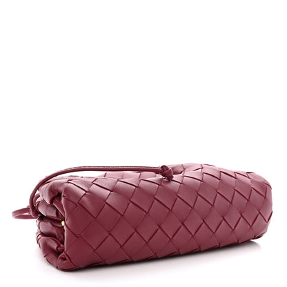 Bottega Veneta Nappa Intrecciato The Mini Pouch Amaranto 4 of 10