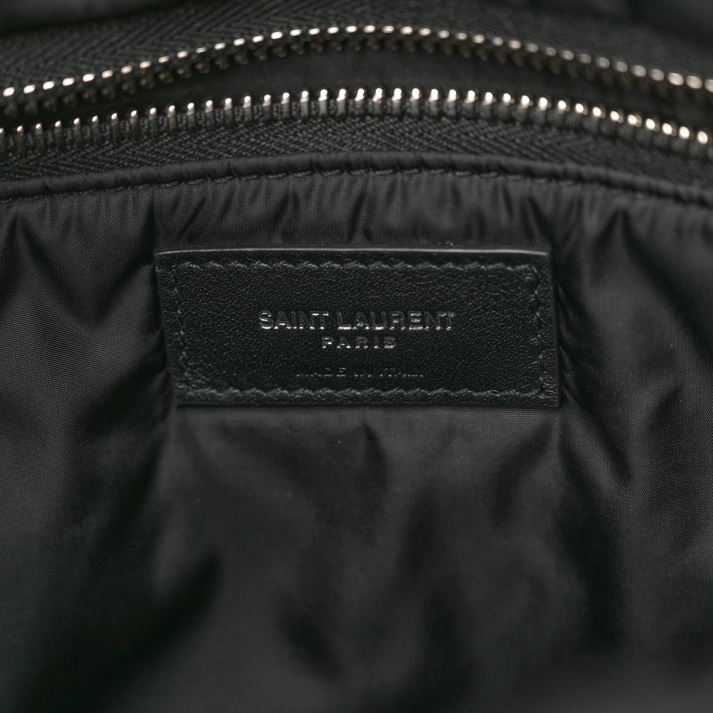 Econyl Nylon Lou Puffer Messenger Black