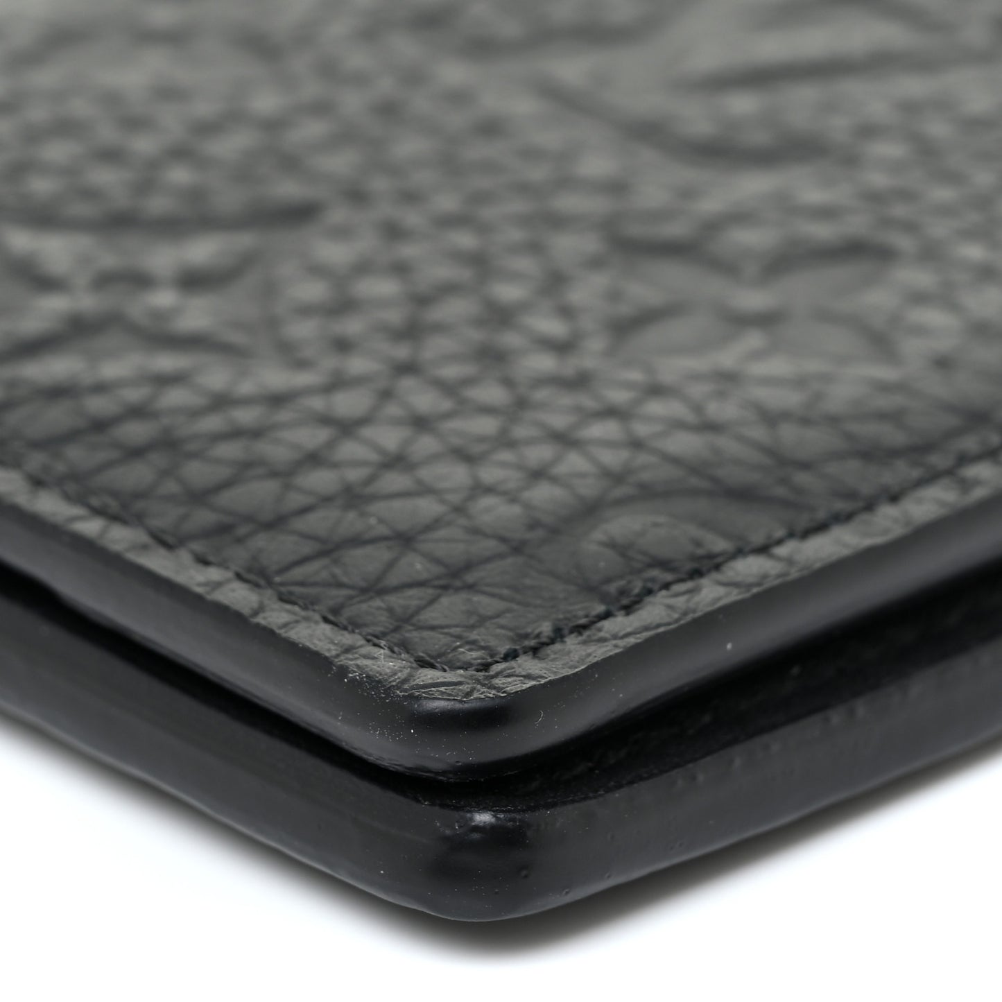 Taurillon Monogram Pocket Organizer Black