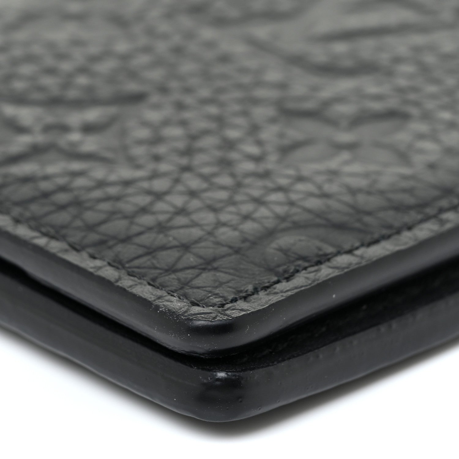 Louis Vuitton Taurillon Monogram Pocket Organizer Black 8 of 9
