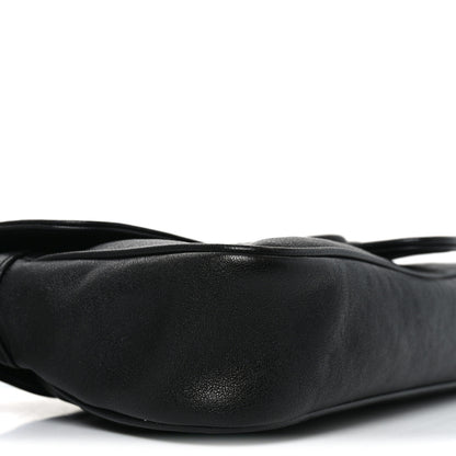 Gucci Goatskin Small GG Monochrome Aphrodite Shoulder Bag Black 9 of 10