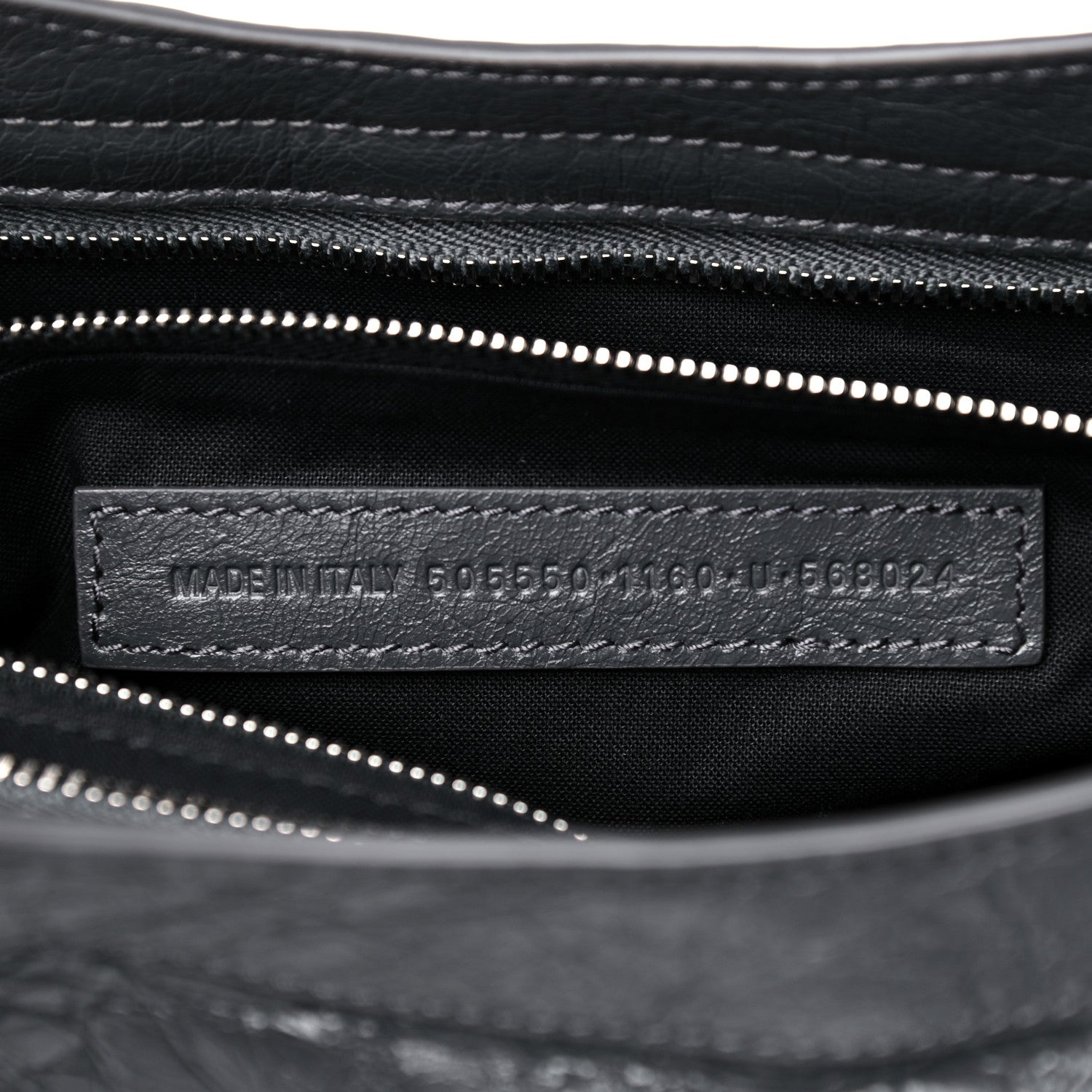 Balenciaga Agneau Classic Silver Hardware City Gris Fossile 7 of 9