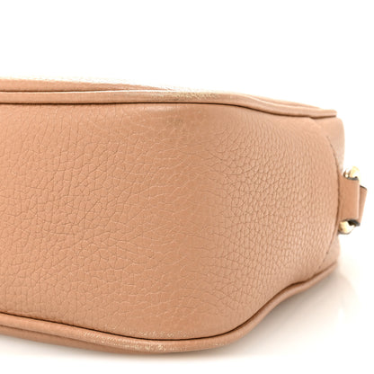 Gucci Pebbled Calfskin Small Soho Disco Bag Camelia 10 of 10
