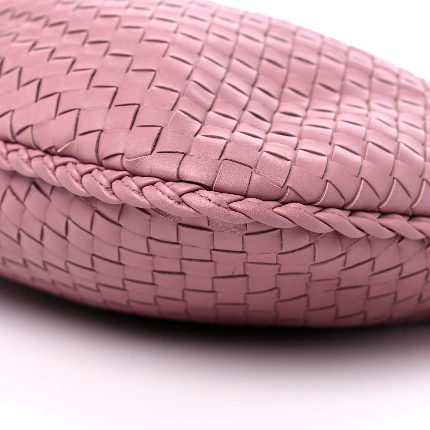 Nappa Intrecciato Medium Veneta Hobo Glicine