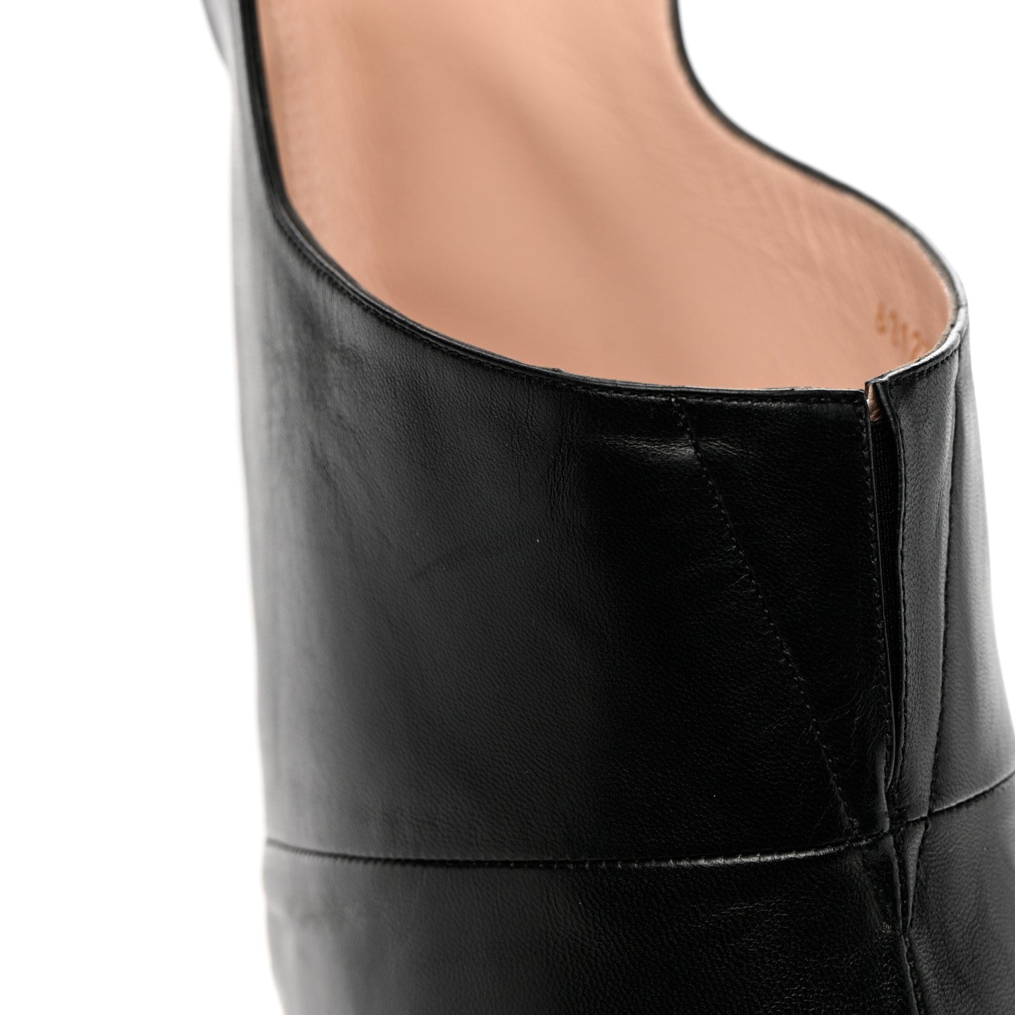 Nappa Horsebit Over The Knee Boots 35 Black