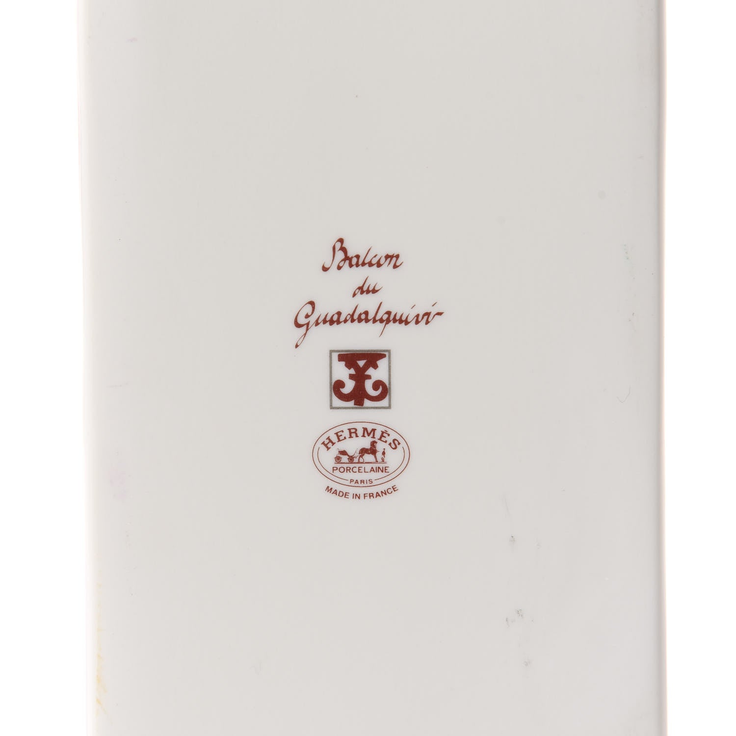Hermes Porcelain Balcon Du Guadalquivir Large Vase 10 of 13