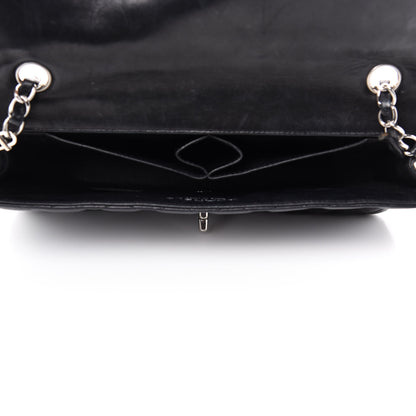 Chanel Lambskin Quilted East West Flap Black 5 of 12