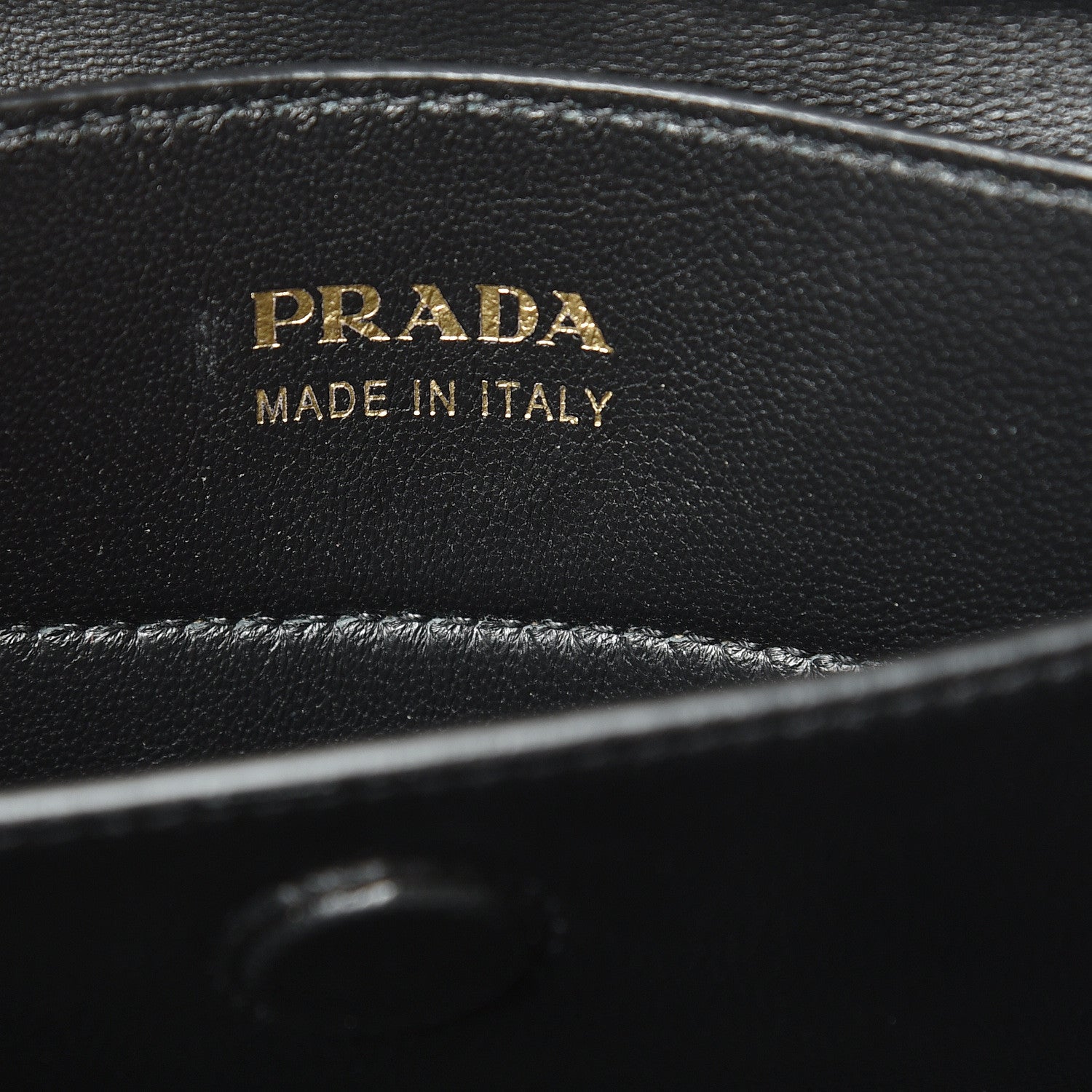 Prada Saffiano Cuir Medium Double Bag Militare Black 5 of 11