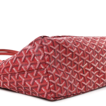 Goyard Goyardine Saint Louis PM Red 9 of 11