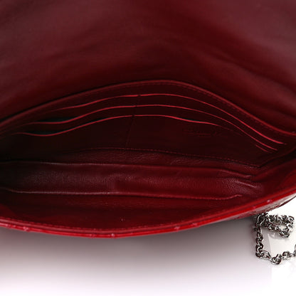 Christian Dior Patent Cannage Lady Dior Pochette in Red 4 of 8