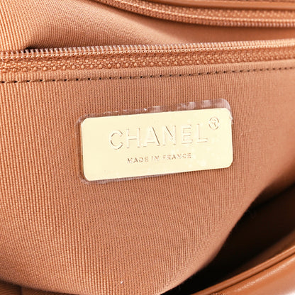 Chanel Lambskin Quilted Medium Chanel 19 Flap Brown 6 of 10