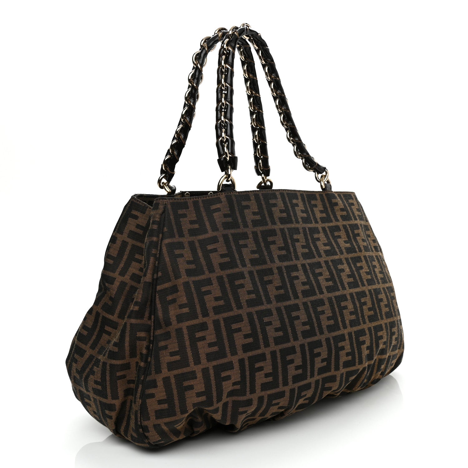 Fendi Zucca Mia Tote Tobacco 2 of 11