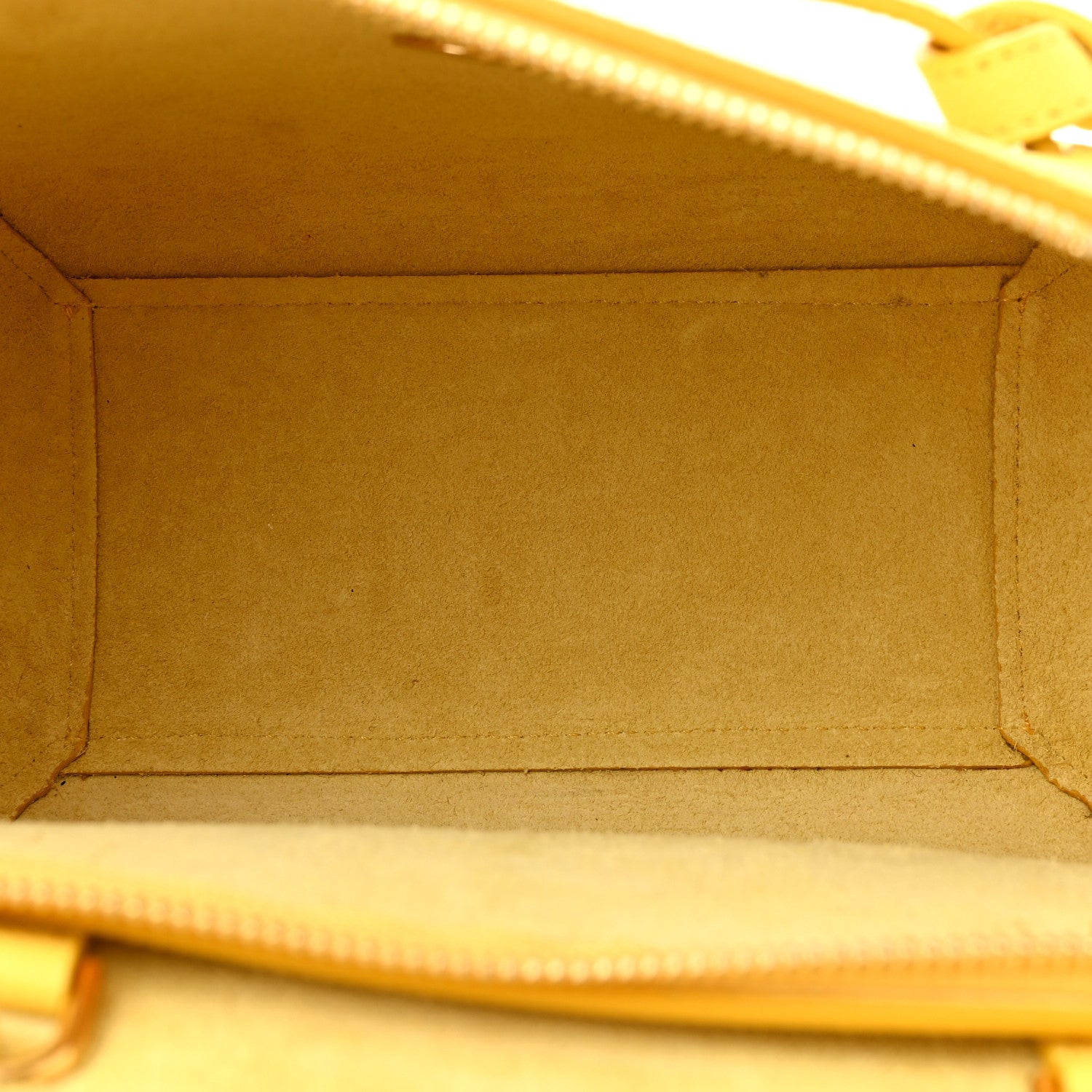 Celine Grained Calfskin Nano Belt Bag Citron 5 of 16