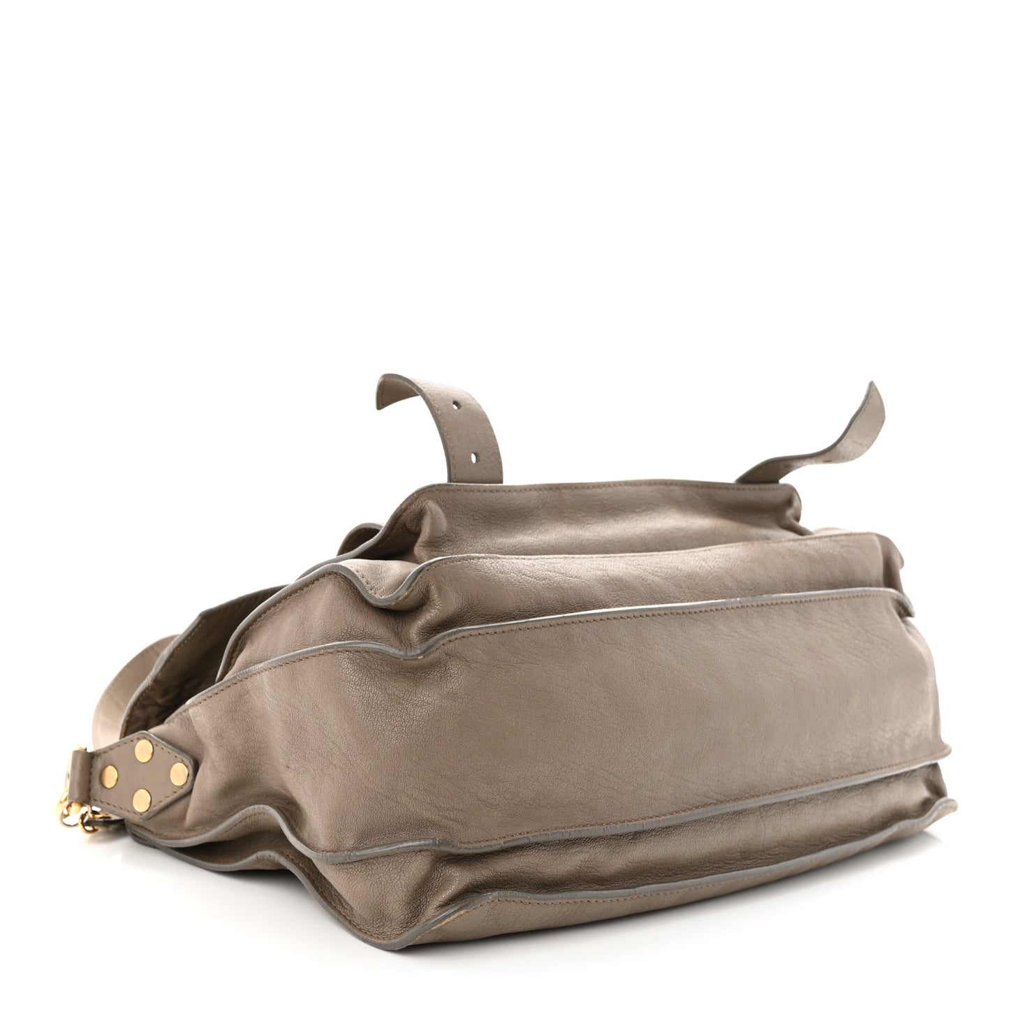 Lambskin PS1 Medium Satchel Smoke