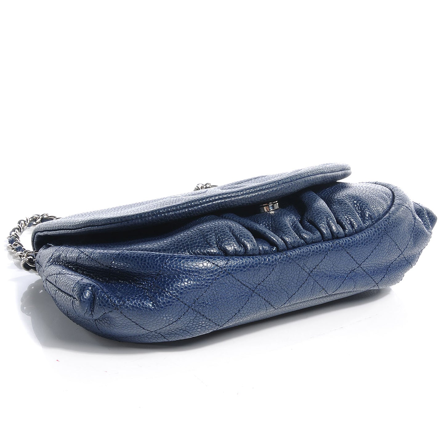 Caviar Half Moon Wallet On Chain WOC Dark Blue