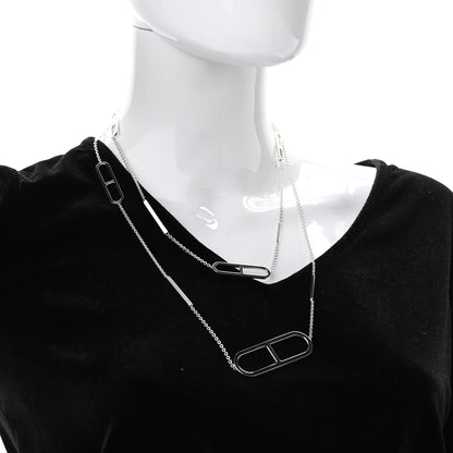 Hermes Sterling Silver Ever Chaine d'Ancre Long Necklace 120 2 of 4