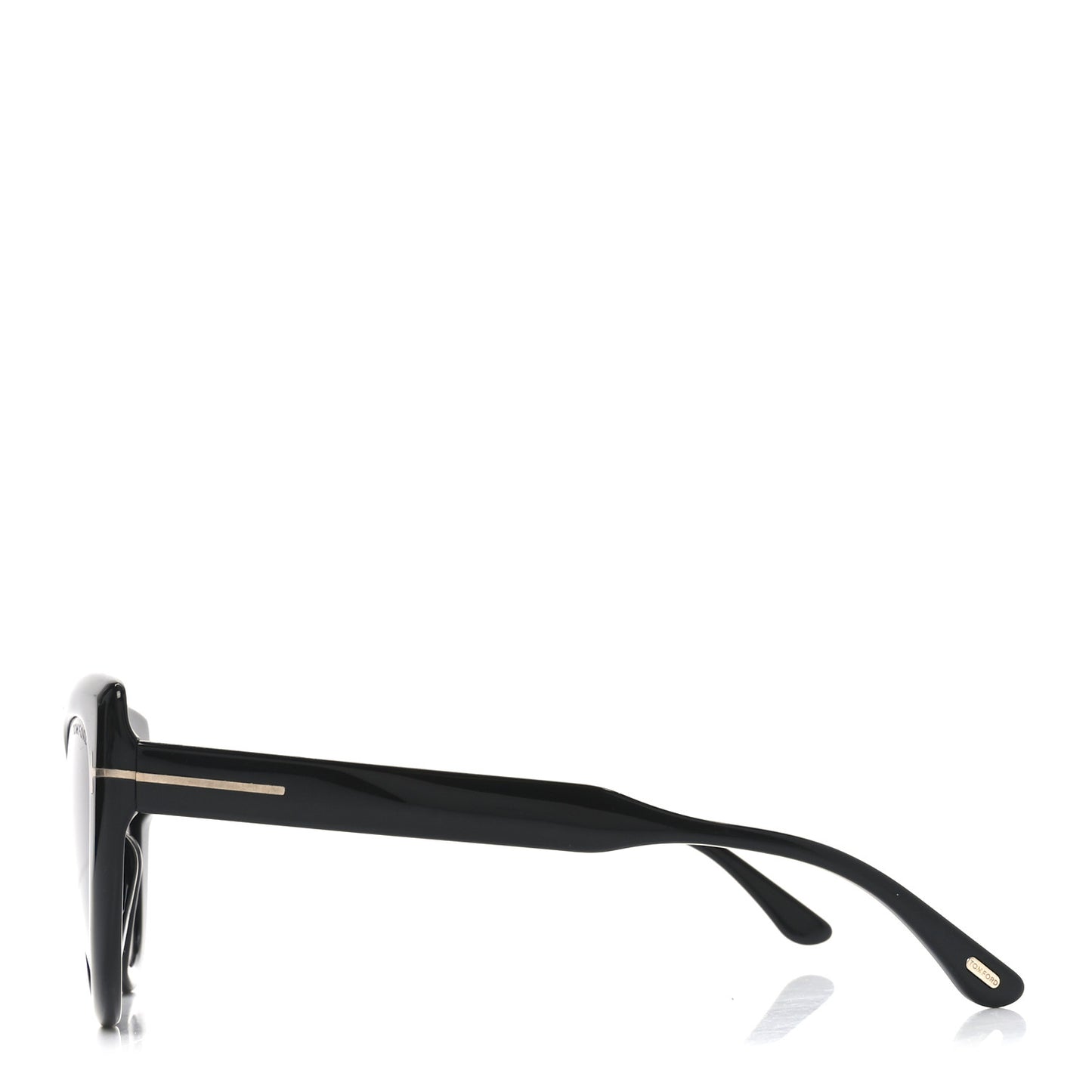 Acetate Anya Cat Eye Sunglasses TF762 Black