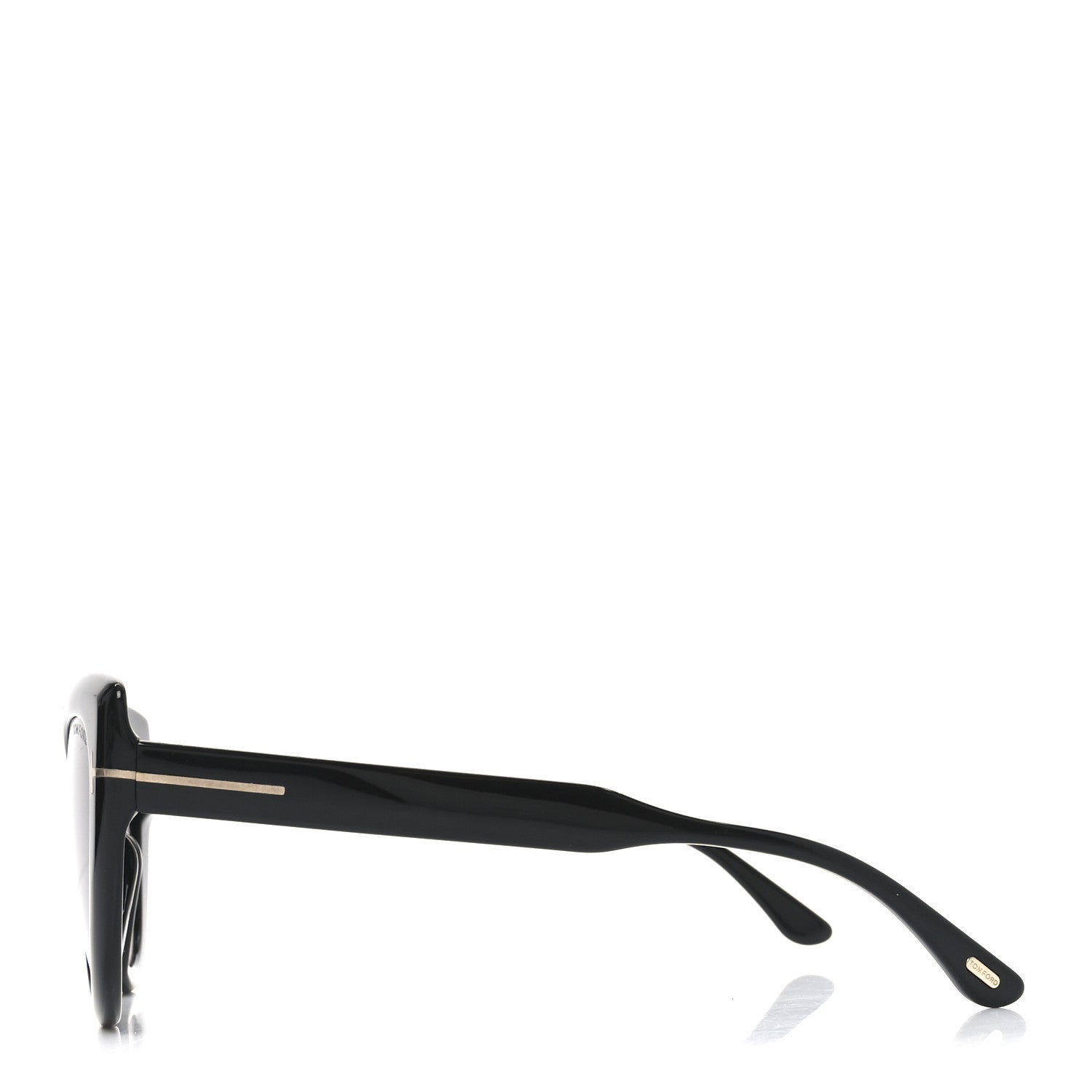 Tom Ford Acetate Anya Cat Eye Sunglasses TF762 Black 3 of 7