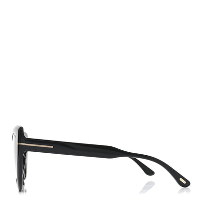 Tom Ford Acetate Anya Cat Eye Sunglasses TF762 Black 3 of 7