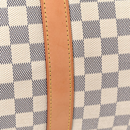Louis Vuitton Damier Azur Keepall 50 17 of 29