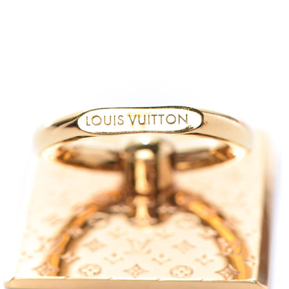 Louis Vuitton Nanogram Phone Ring Holder Gold 4 of 5