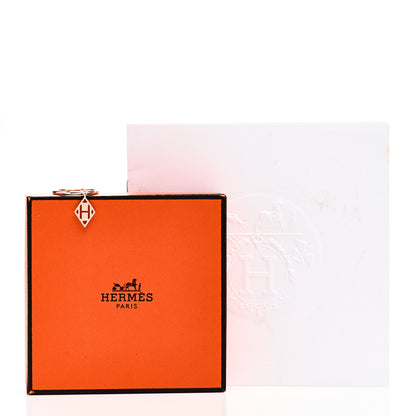 Hermes 18K Rose Gold Gambade H Ring 49 4.75 6 of 6