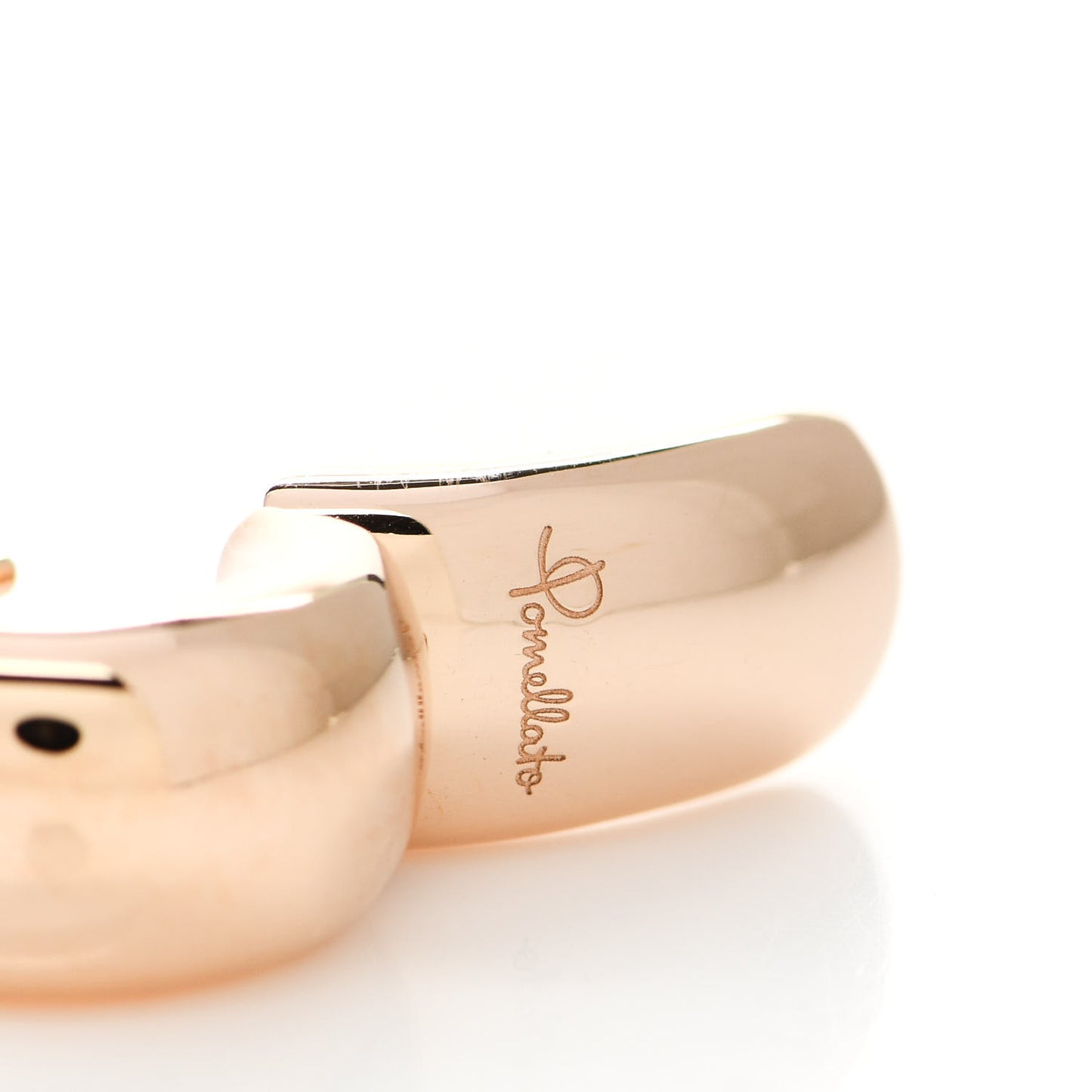 18K Rose Gold Iconica Hoop Earrings