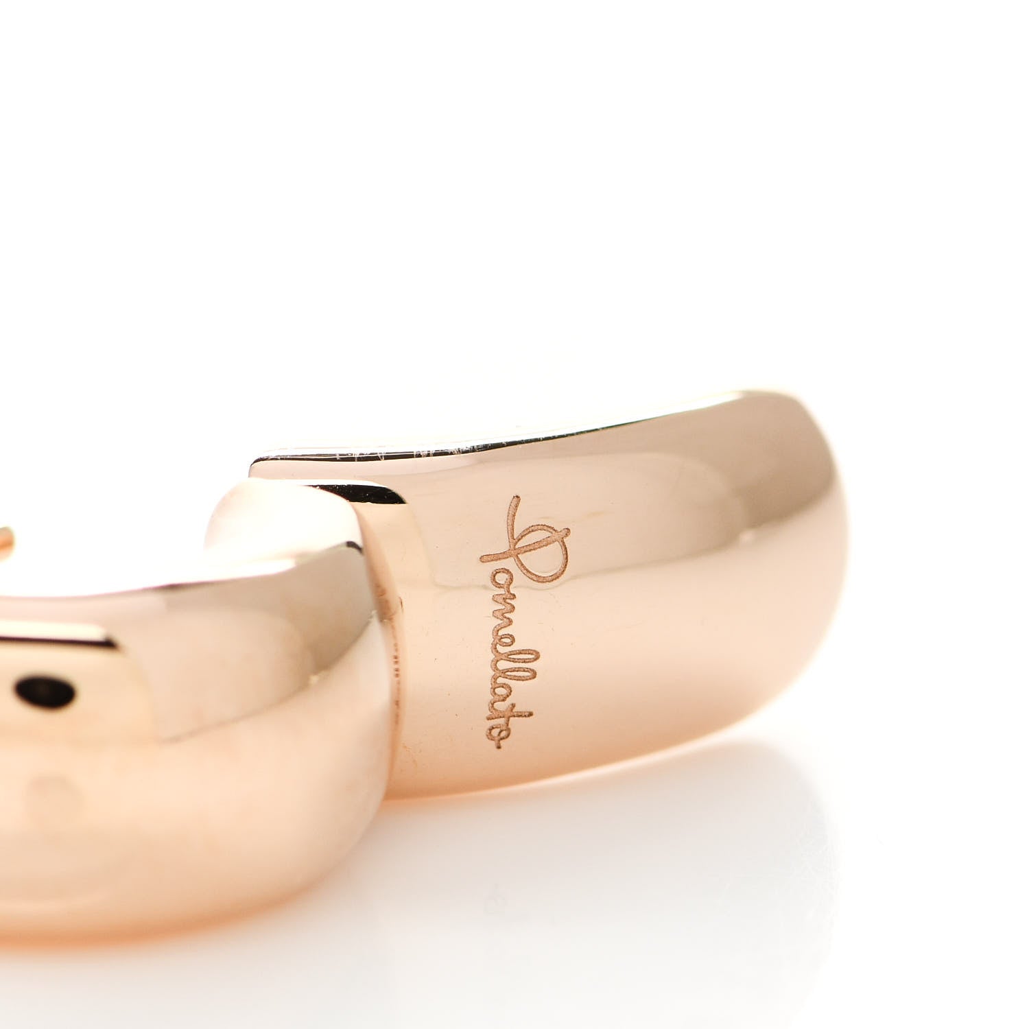 Pomellato 18K Rose Gold Iconica Hoop Earrings 5 of 5