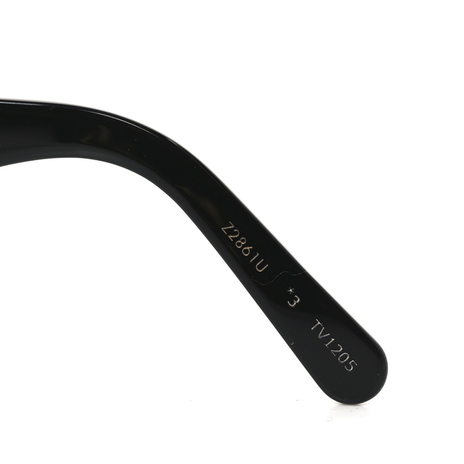 Louis Vuitton Acetate LV Chain Braided Maxi Square Sunglasses Z2861U Black 8 of 9