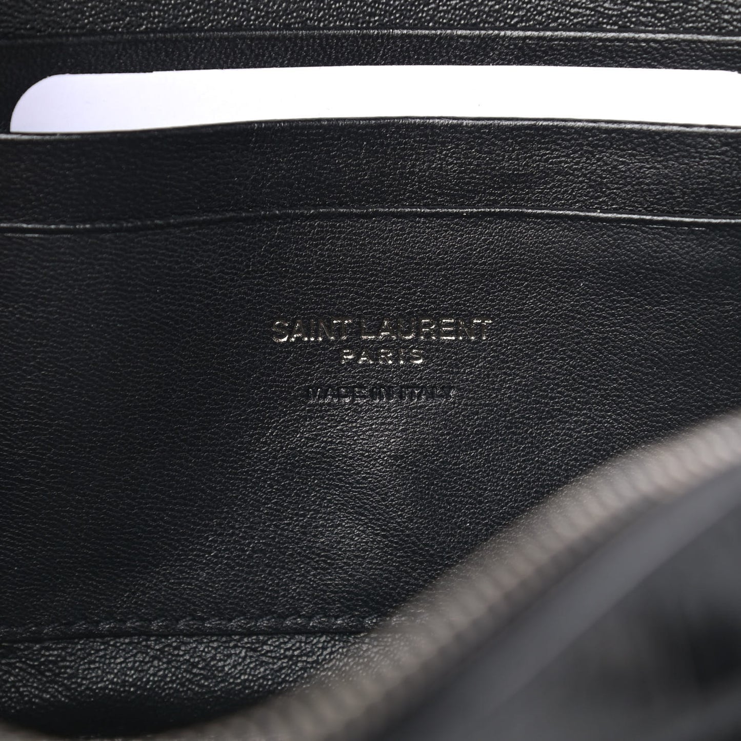 Calfskin Crocodile Embossed Monogram Mini Lou Camera Bag Black