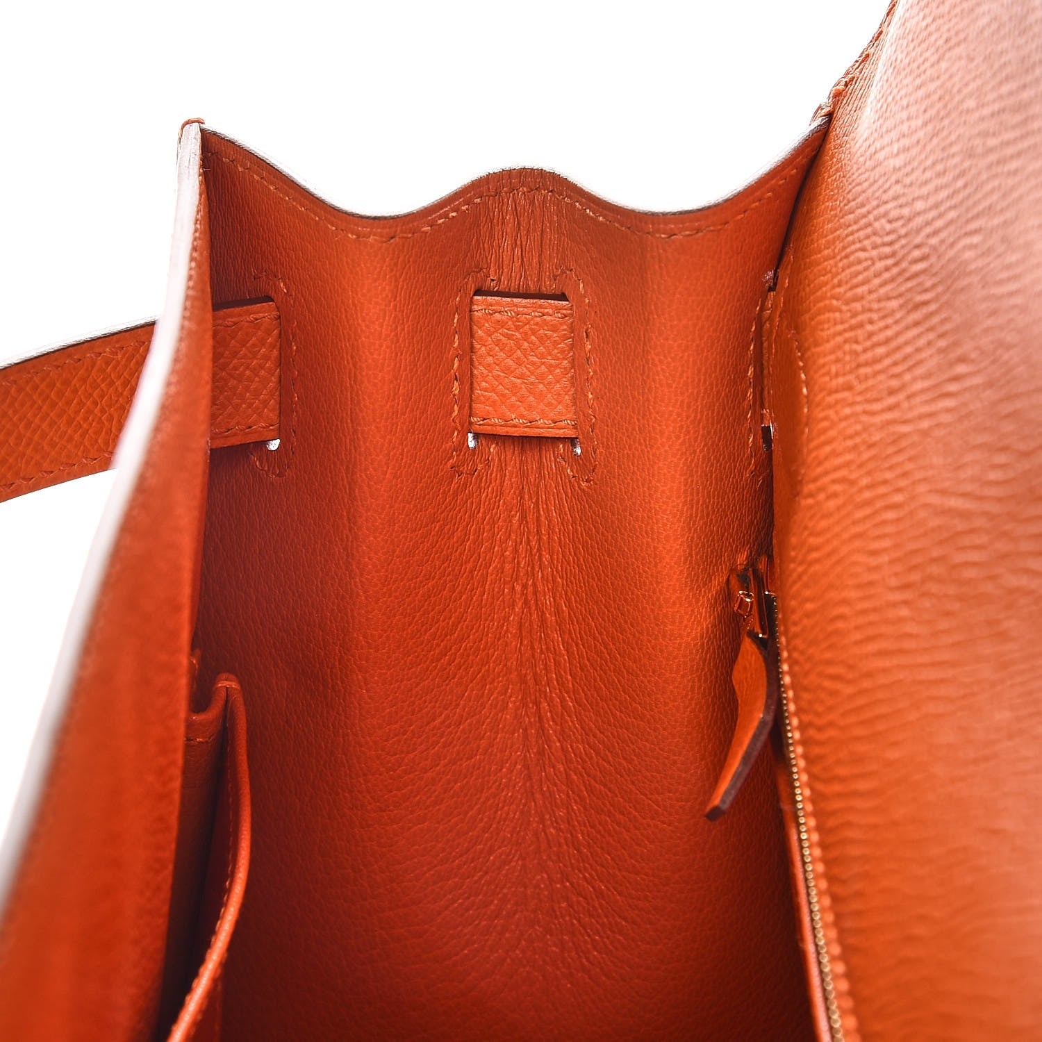 Hermes Epsom Kelly Sellier 28 Orange 18 of 33