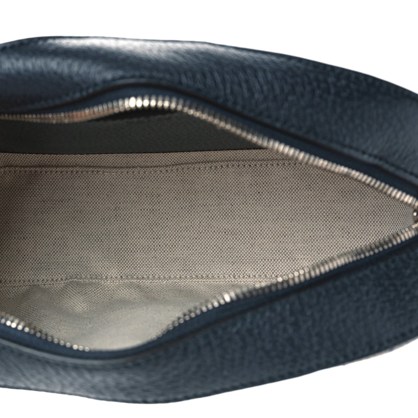 GG Supreme Monogram Textured Dollar Calfskin Web Small Ophidia Camera Bag Beige Blue