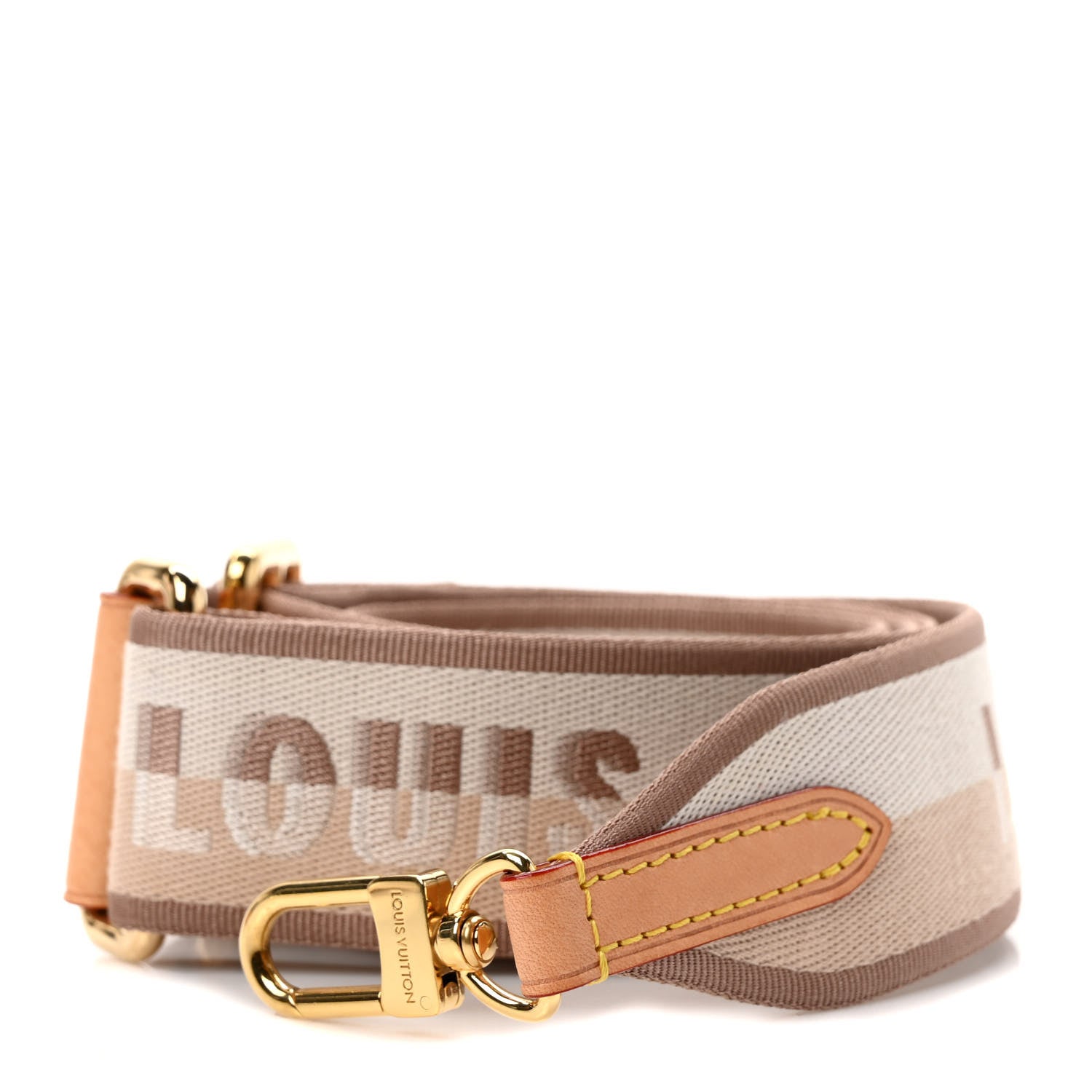 Louis Vuitton Jacquard Speedy Bandouliere 20 Shoulder Strap Beige 1 of 3