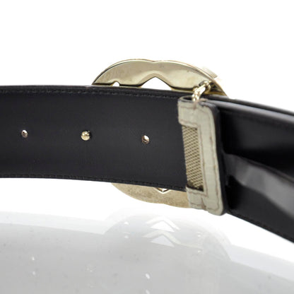 Gucci Monogram Interlocking G Belt 80 32 White 3 of 5