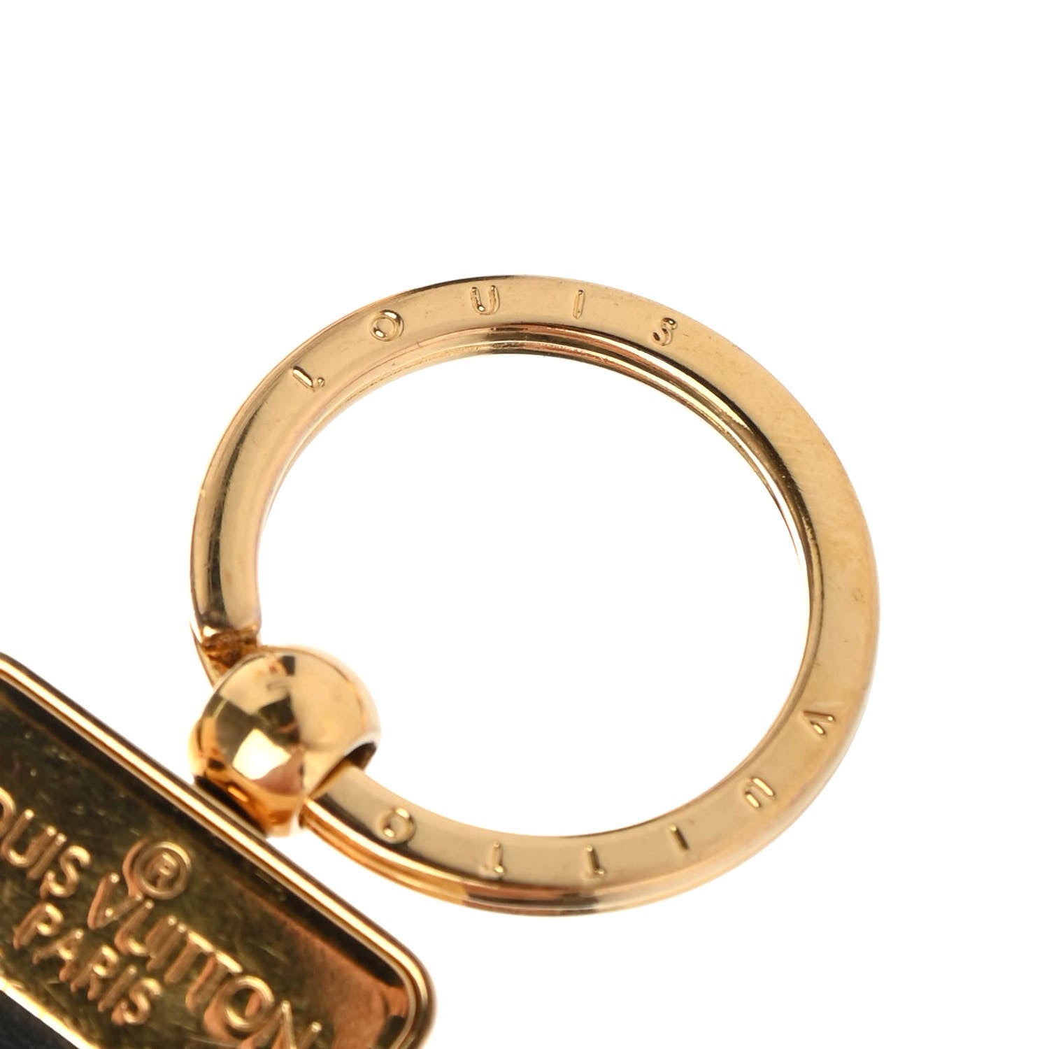 Louis Vuitton Calfskin New Wave Dragonne Key Holder 3 of 4