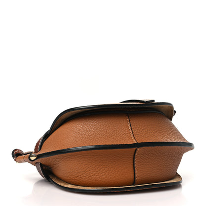 Loewe Grained Calfskin Mini Gate Crossbody Bag Caramel Pecan 4 of 10