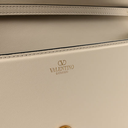 Valentino Garavani Calfskin Vlogo Loco Shoulder Bag Light Ivory 6 of 10